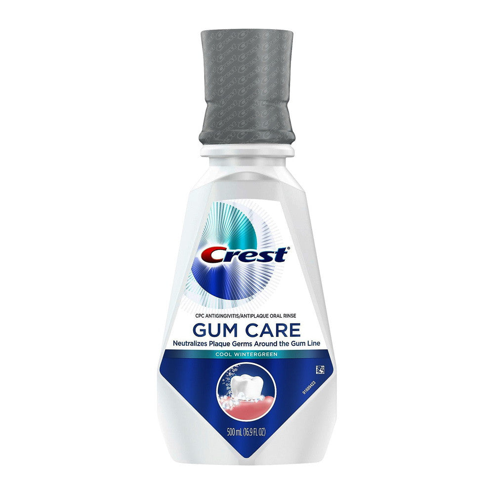Crest Gum Care Mouthwash, Cool Wintergreen, 16.9 Oz
